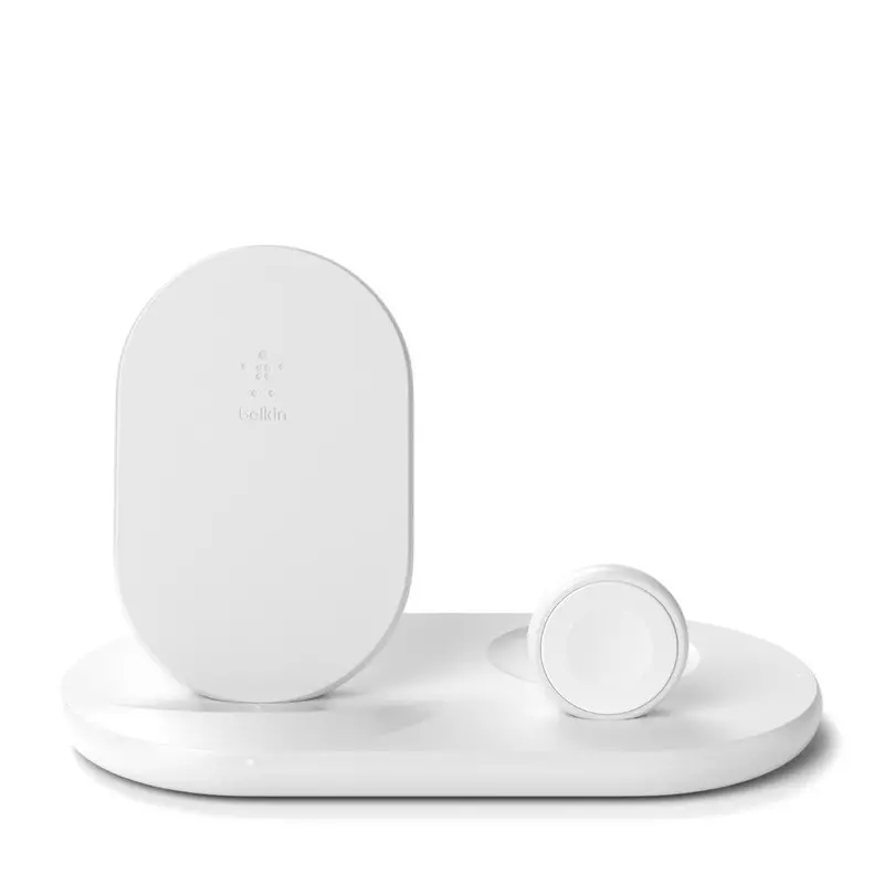 Belkin Boostcharge 3-In-1 Wireless Charging Station For Iphone, Apple Watch, And Airpods 1