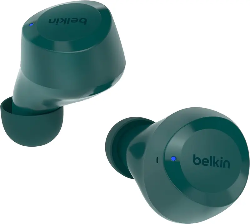 Belkin Soundform Bolt Wireless Earbuds – Sport-Optimized Fit, Teal With Bluetooth 5.3 1