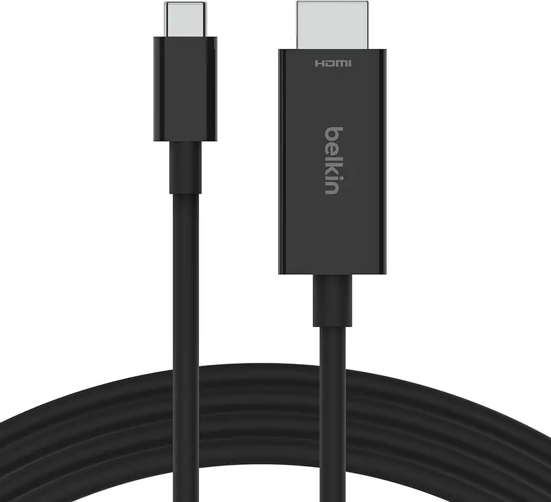 Belkin Usb-C To Hdmi 2.1 Cable – Supports 8K @ 60Hz – Black 1