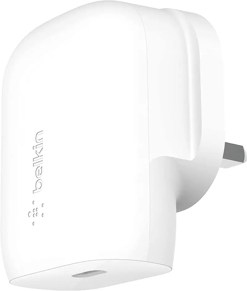 Belkin Wca005Mywh Boostcharge 30W Usb-C Pd 3.0 Pps Wall Charger – White 1
