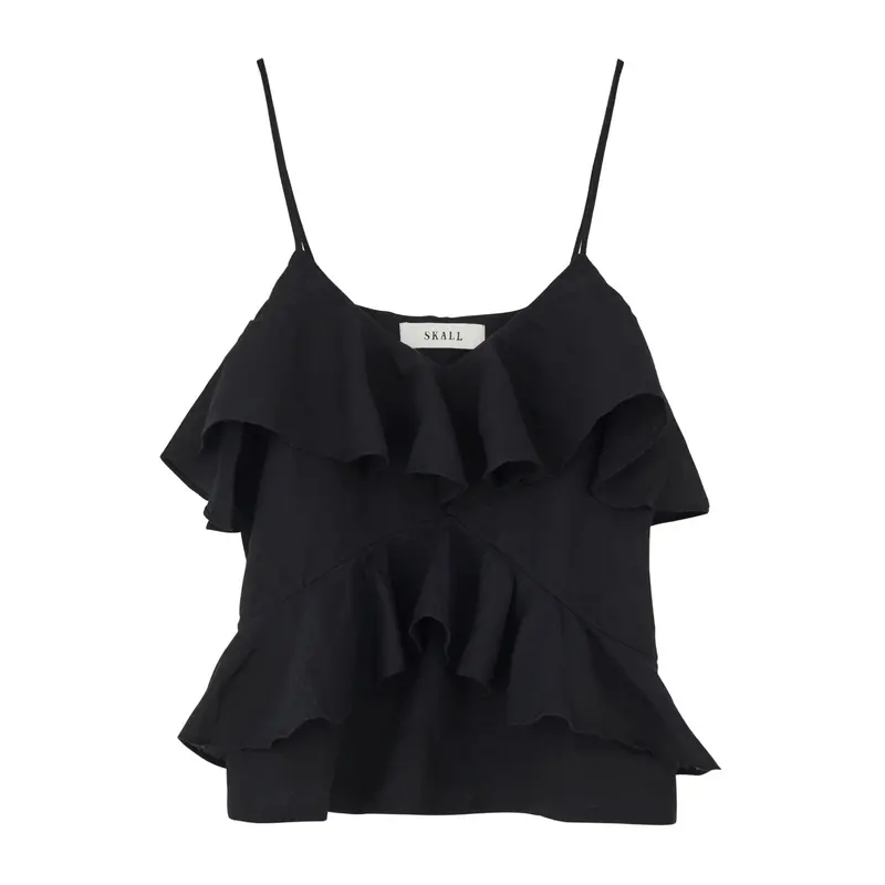 Benedicte Slim-Fit Top In Black 1