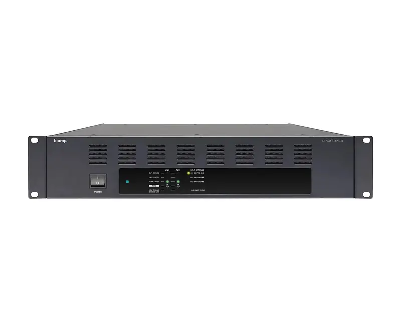 Biamp Cn-Revamp2600 Two-Channel 600W Power Amplifier — 4Ω Rated 1