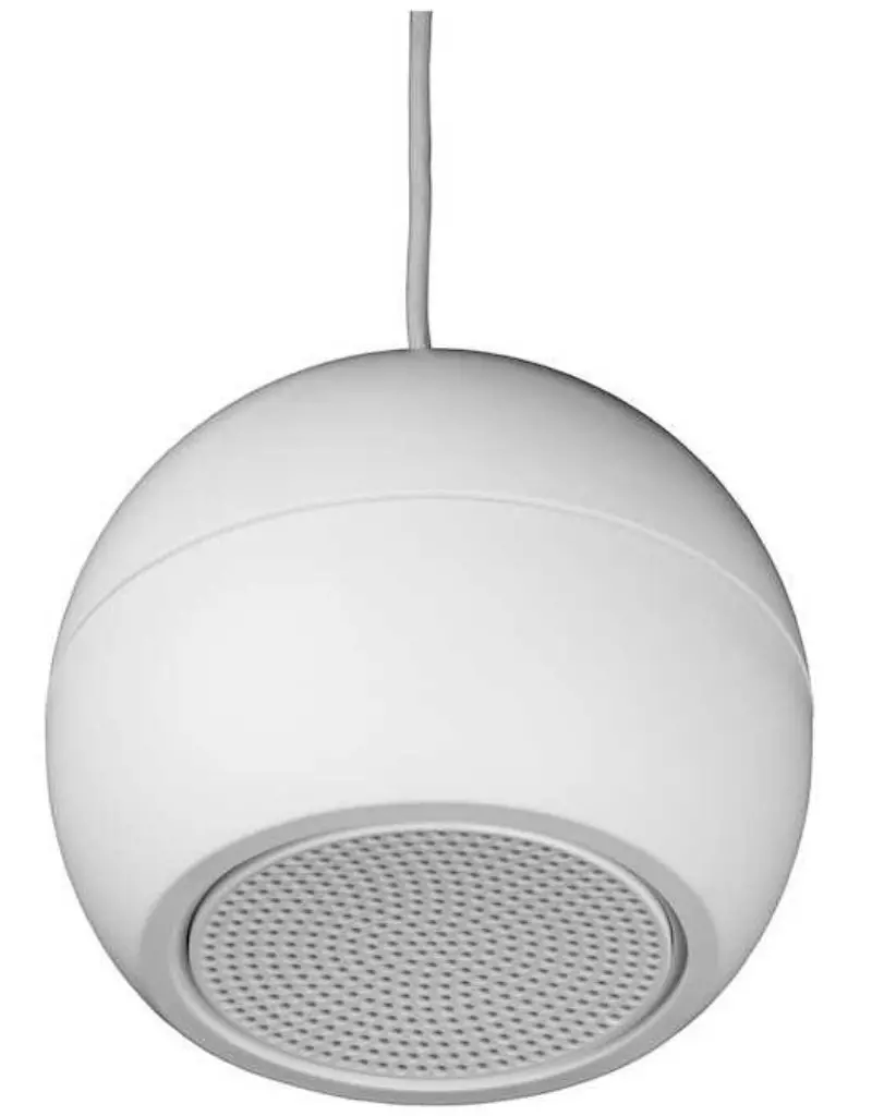 Biamp En-Sph5T16-W 16W Single-Channel White Wired Ceiling Speaker | 911.1620.900 1