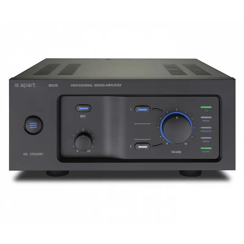 Biamp Ma30 30W Mixer-Amplifier For Small-Space Audio Distribution 1