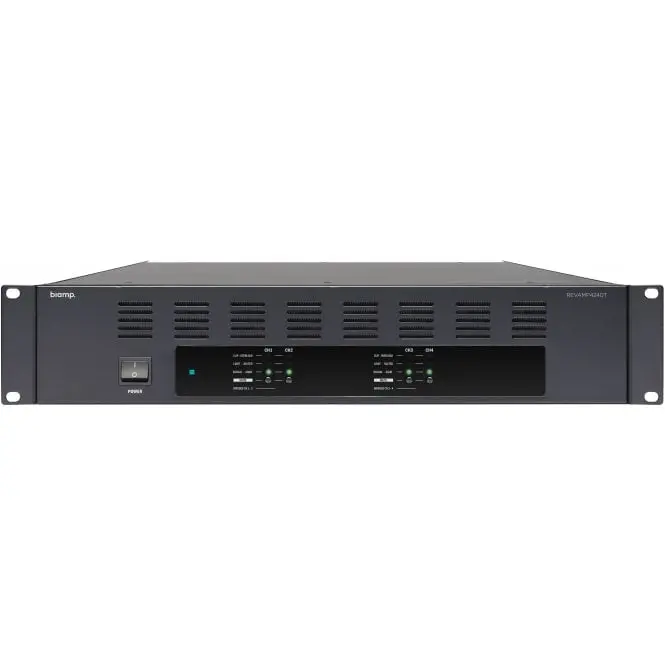 Biamp Revamp4240T Four-Channel Digital Amplifier With Dante Integration 1