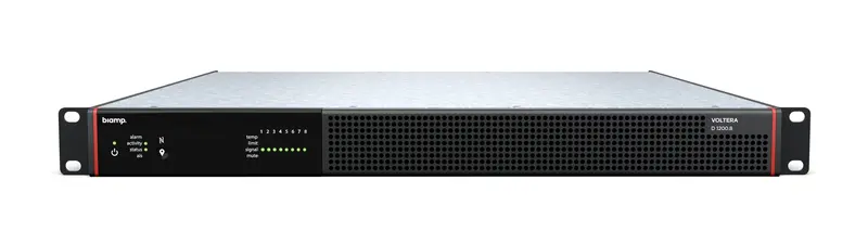 Biamp Voltera D 1200.8 – 8-Channel Amplified Loudspeaker Controller With Dsp | 913.1956.900 1