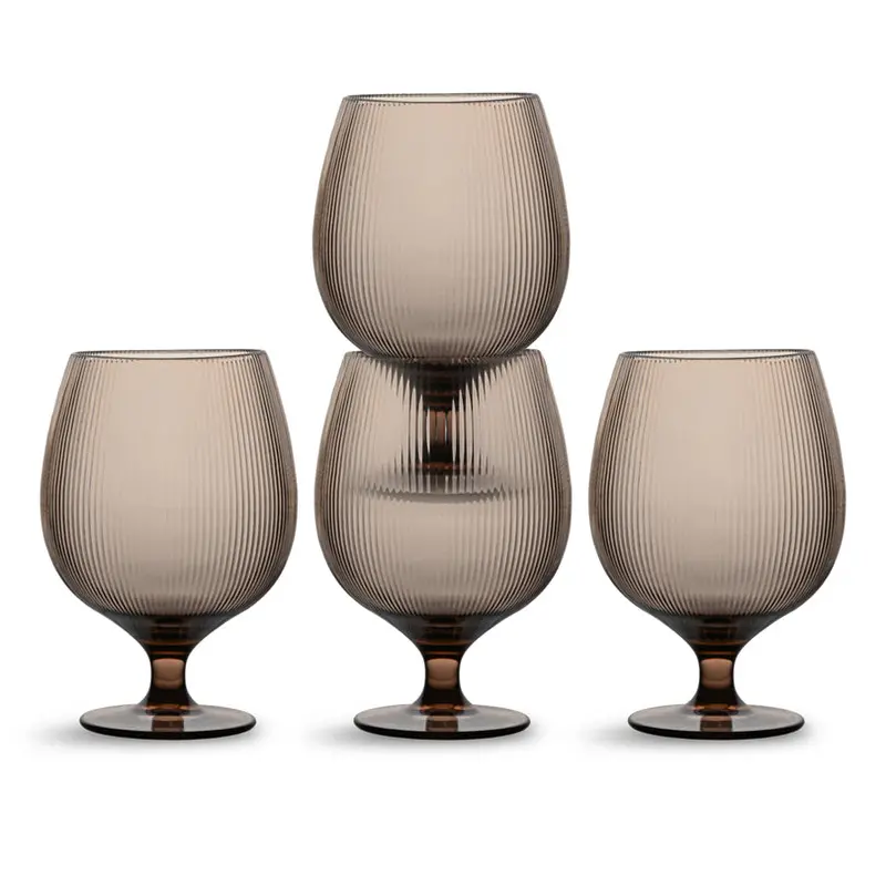 Billi Beer Glass Set – 4-Piece, 500 Ml Capacity, 10 × 14.5 Cm 1