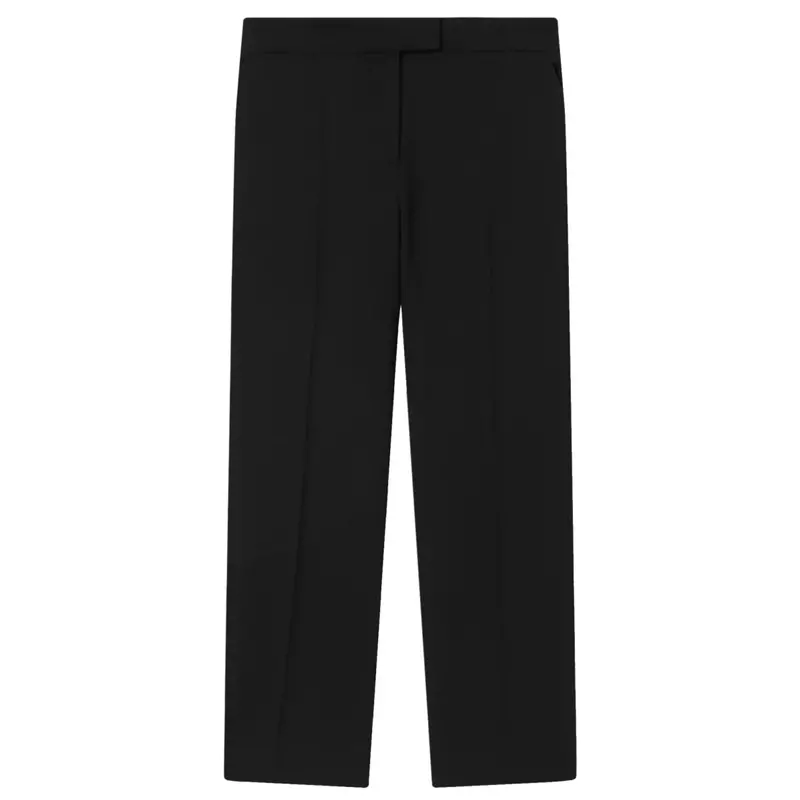 Black Phoenix Crepe Georgette Trousers 1