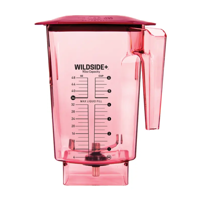 Blendtec Red Wildside+ Replacement Jar For High-Performance Blenders 1