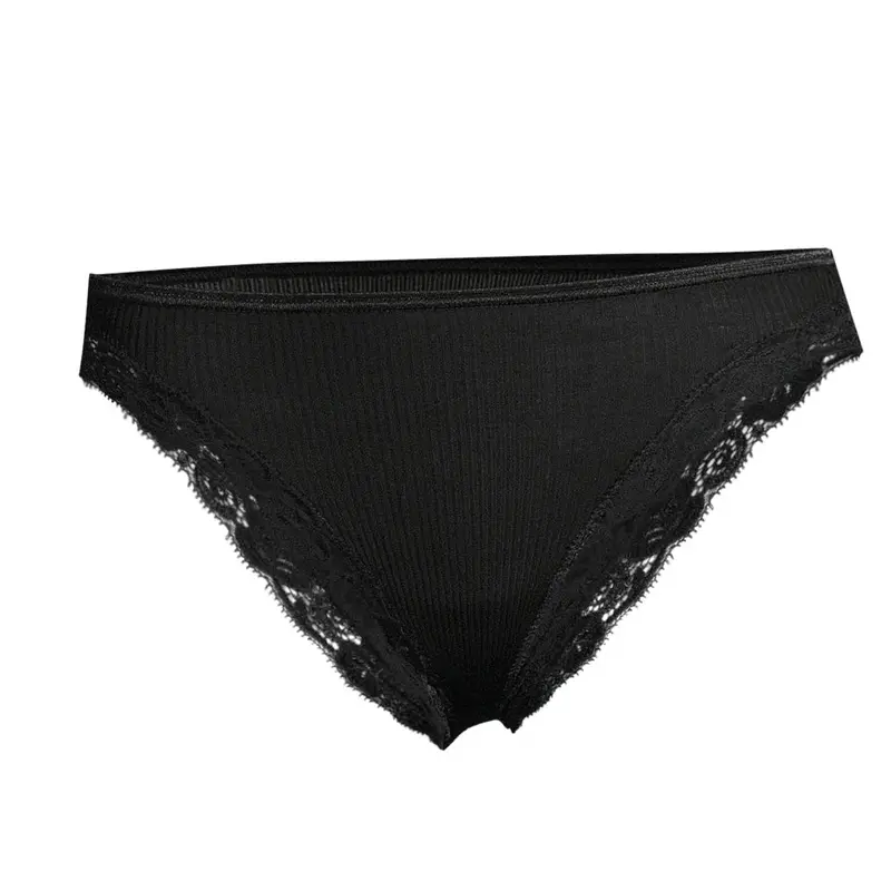 Blonde Mid-Rise Briefs In Black By Trusser 1