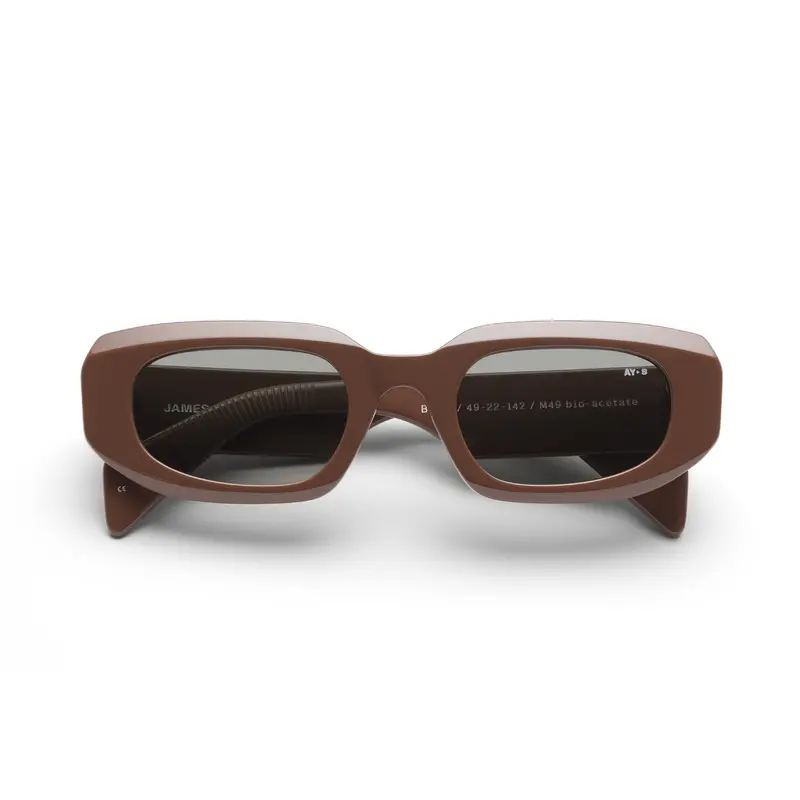 Bloom Sunglasses In Solid Chocolate Brown 1