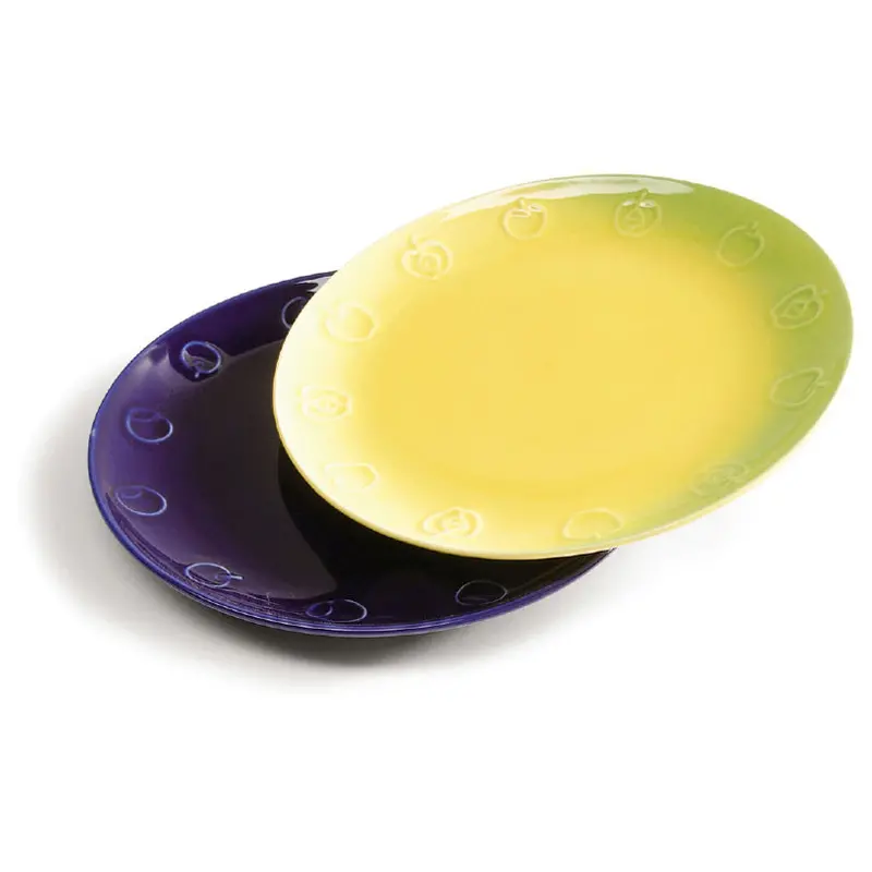 Blueberry-Print Serving Plate – 19.5Cm Diameter 1