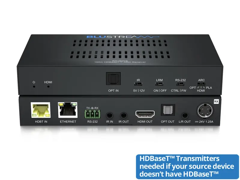 Blustream Rx150Cs Hdbaset Csc Receiver For 150M Transmission 1