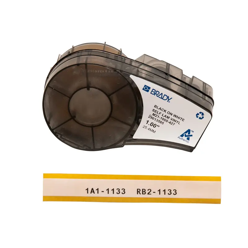 Brady Self-Laminating Vinyl Cable Labels – 1000-Pk For Durable Wire Identification 1