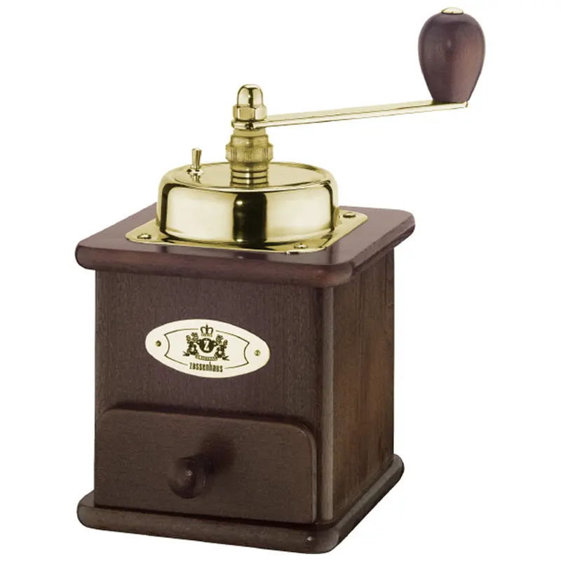 Brasilia Coffee Grinder – Compact 12.5X12X20 Cm Stainless Steel Burr Mill 1