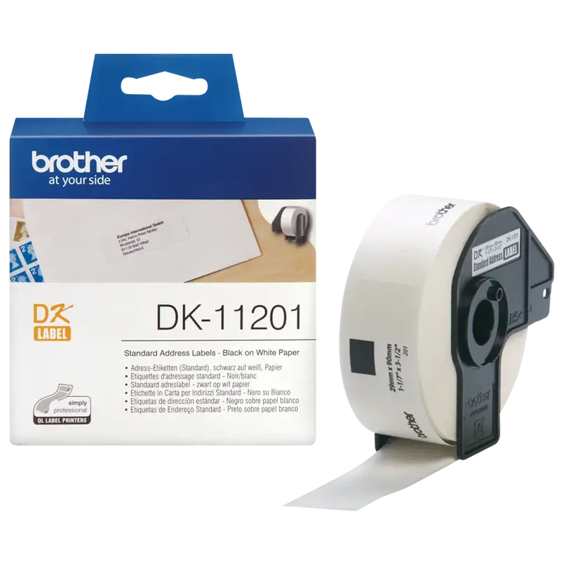 Brother Dk11201 Standard White Address Labels – Universal Compatibility 1