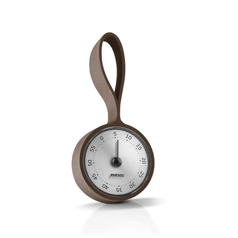 Brown Fabric Strap Timer – 6.9 × 15 Cm 1
