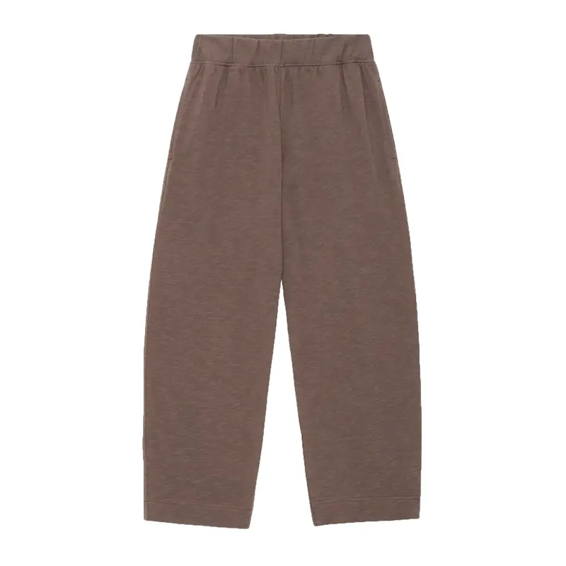 Buddha Comfort-Fit Sweatpants In Earthy Stone Brown 1