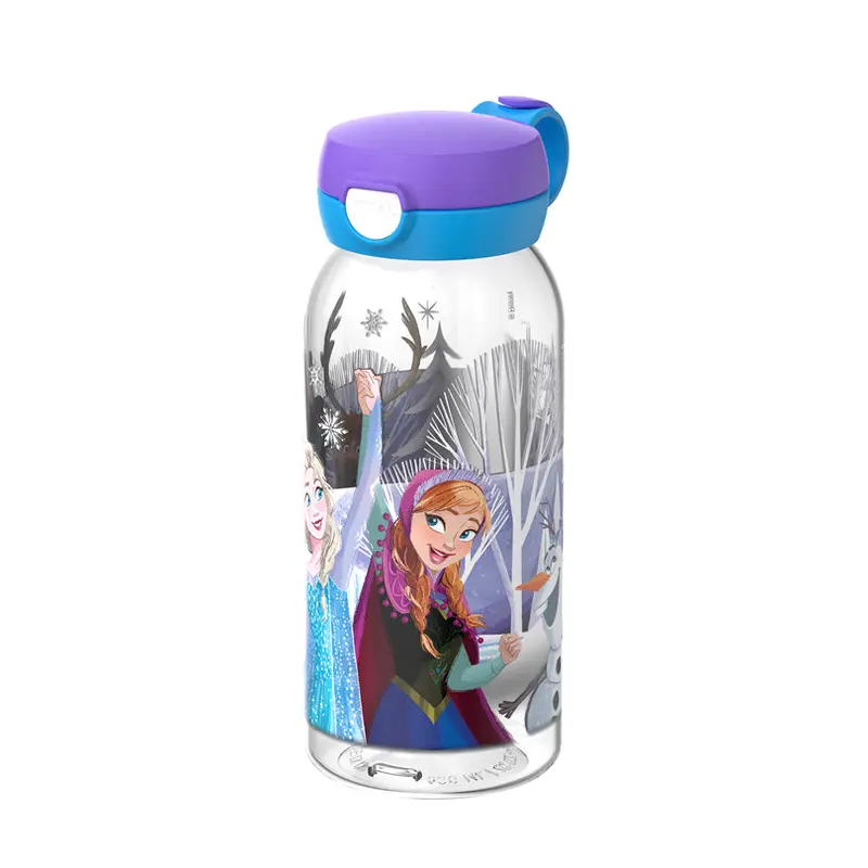 Campus Frozen Friends Flip-Lid Water Bottle – 600Ml, 7.6×19.5Cm 1