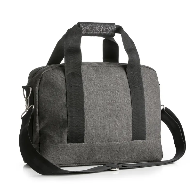 Canvas Laptop Bag – Stonewashed, 43 X 12 X 29 Cm 1
