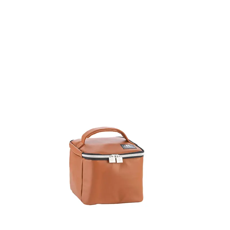 Canyon Brown Insulated Mini Crossbody Tote 'City', 4.5L (18 × 18 × 15Cm) 1