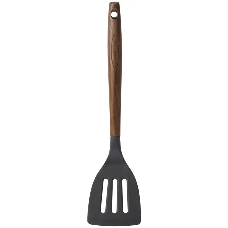 Carbonized Ash Perforated Turner – 31 Cm Overall Length 1