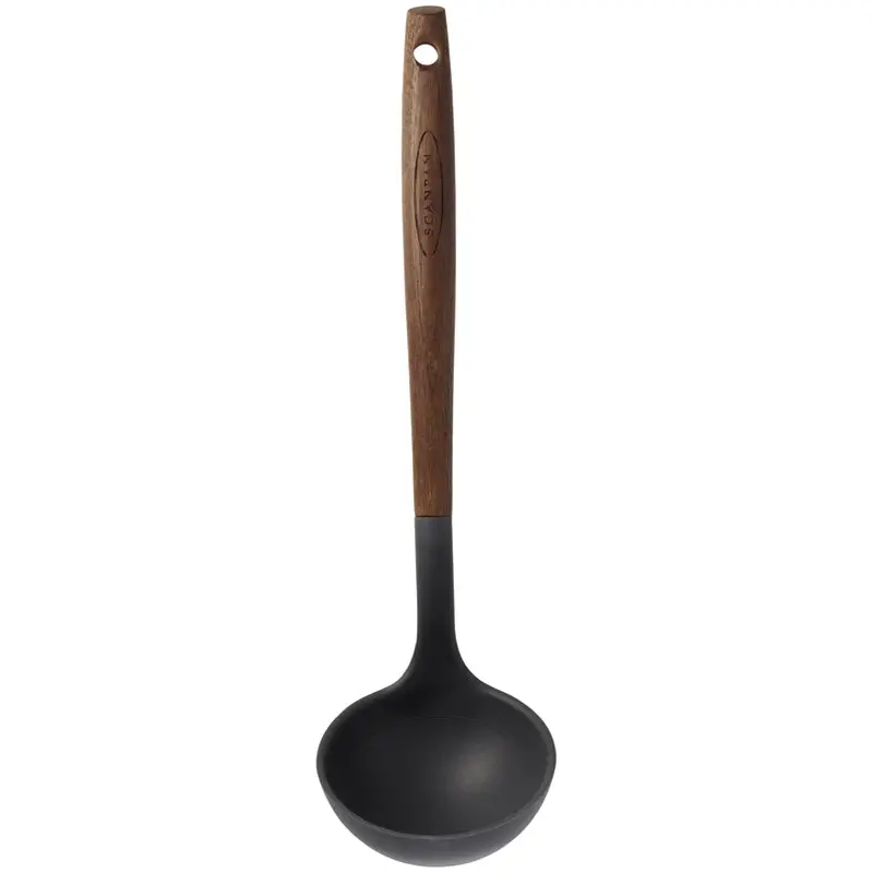 Carbonized Ash Serving Ladle – 31 Cm Overall Length 1