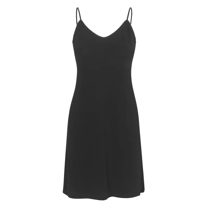 Caro 2 Black Slip Dress 1