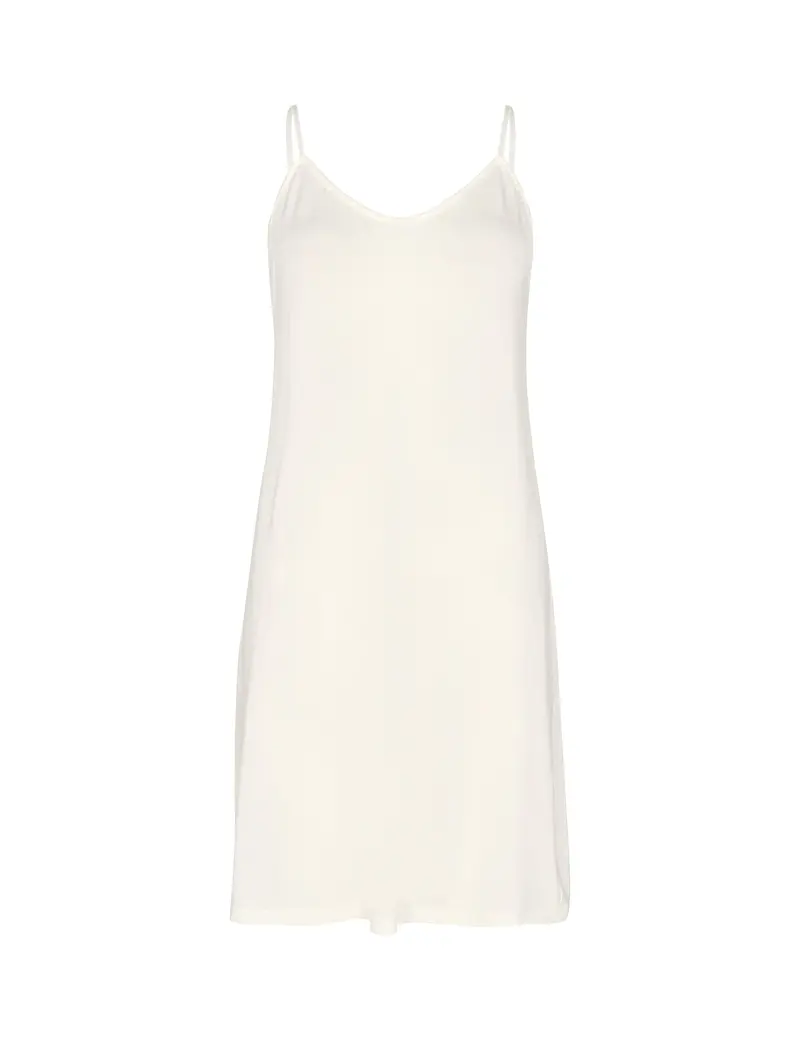 Caro 2 Slip Dress In Off-White 1