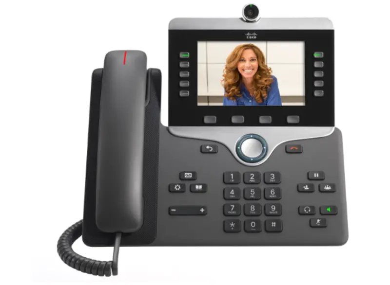 Cisco Cp-8865-3Pcc-K9 Advanced Ip Phone With Hd Video Calling, Wi-Fi, And Bluetooth Support 1