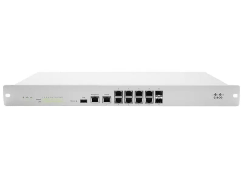Cisco Meraki Mx100 Cloud-Managed Firewall — 9-Port Gigabit Security Gateway | Mx100-Hw 1