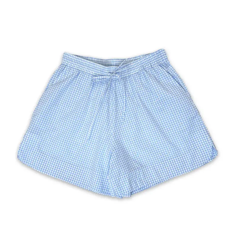 Claire Patterned Cotton Shorts 1