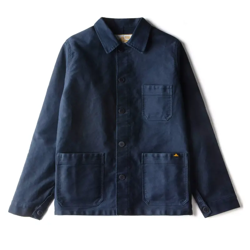 Classic Work Jacket In Deep Navy 1