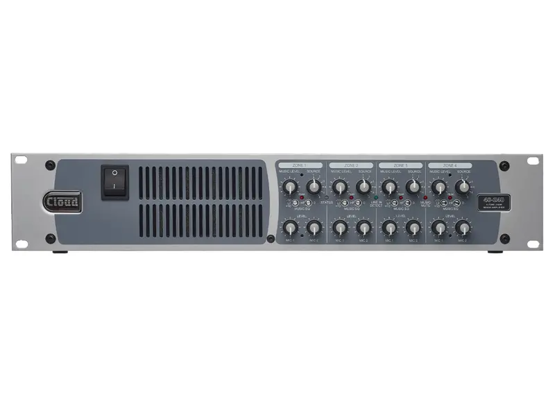 Cloud Electronics 46-240Ek 4-Channel 240W Mixer Amplifier 1