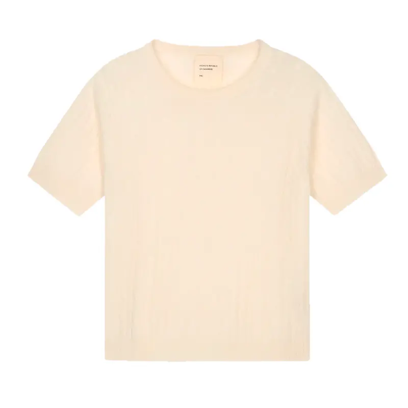 Cloud-Tone Women’S Cable-Knit Blouse 1