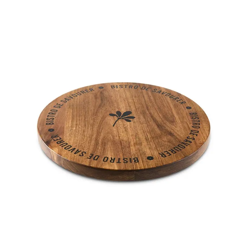 Compact 28Cm Round Serving Board – Bistro Kitchen Essential 1