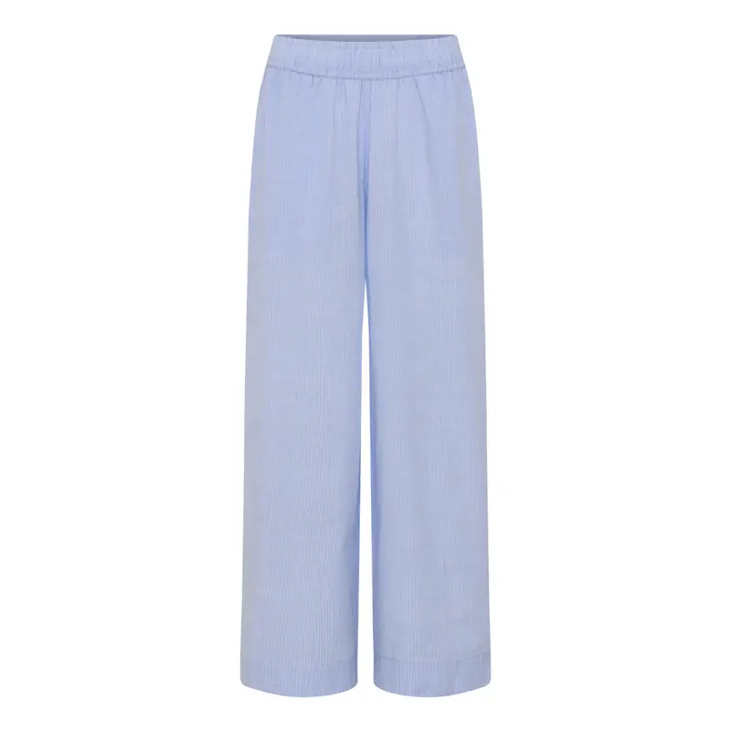 Copenhagen Trousers In Baby Lavender Stripe 1