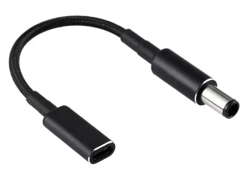 Coreparts 100W Usb-C To Dell 4.5X3.0Mm Dc Charging Cable 1