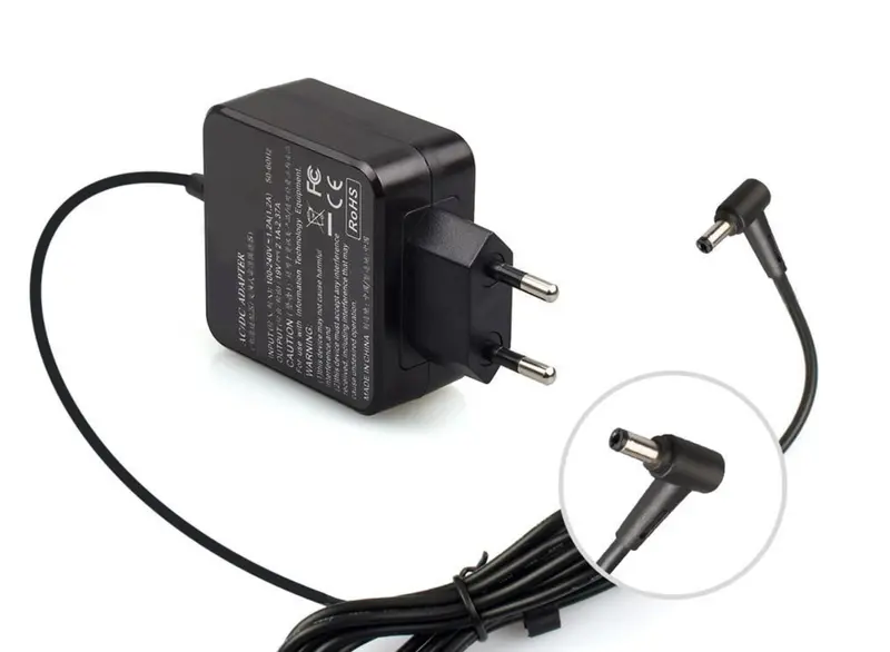 Coreparts 45W Toshiba Laptop Ac Adapter – 19V, 5.5X2.5Mm, Eu Plug 1