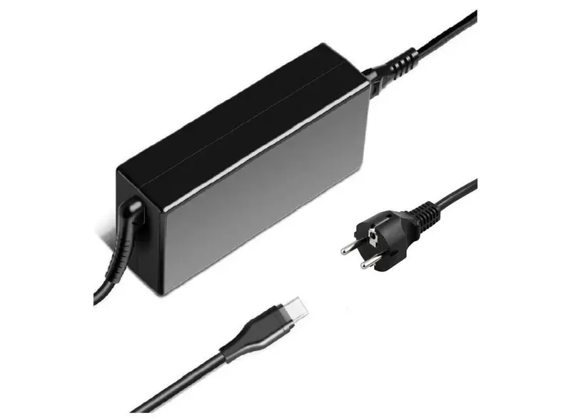 Coreparts 45W Usb-C Pd Charging Adapter With Eu Schuko C5/C6 Power Cable 1