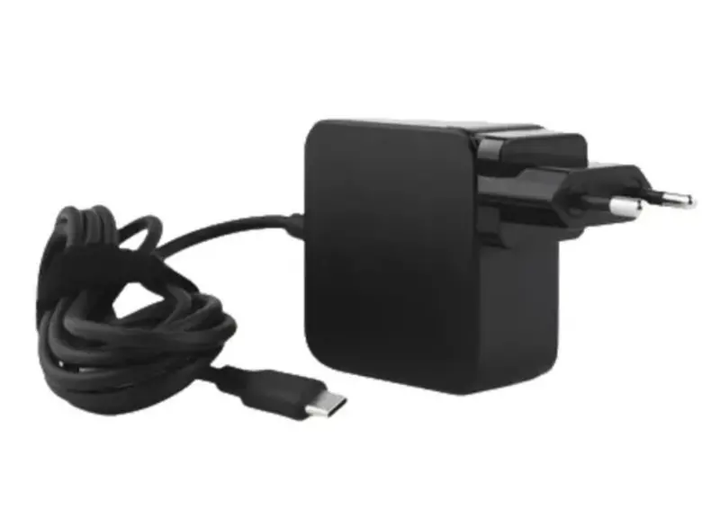 Coreparts 65W Gan Usb-C Pd Wall Charger – Fast Charging, Eu/Uk Schuko Plug 1