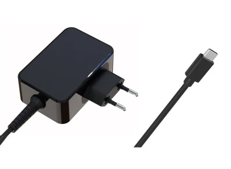 Coreparts 65W Usb-C Pd Laptop & Smartphone Charger – Eu Wall Adapter With Fast Charging 1