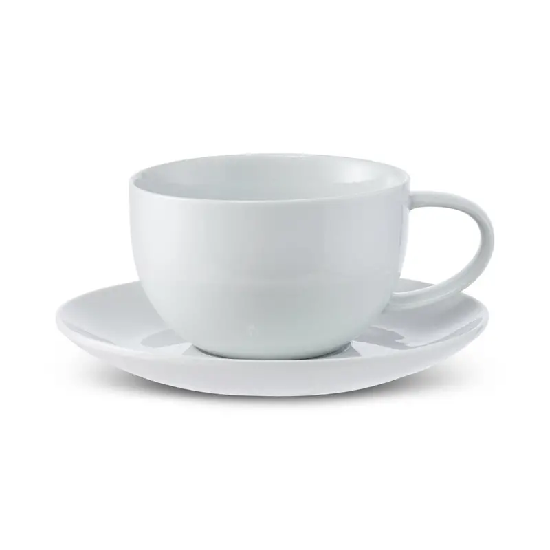 Coupe Porcelain Teacup And Saucer – 250 Ml (Single) 1