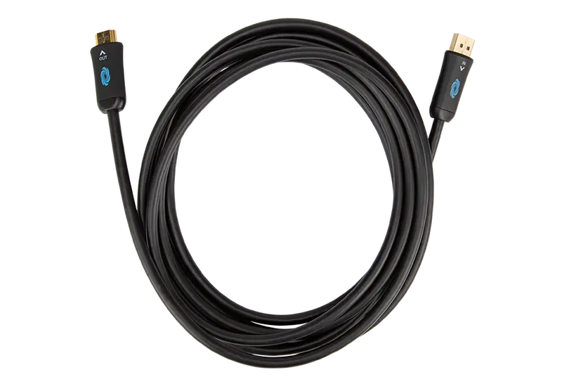 Crestron Active Displayport To Hdmi Cable: 18 Gbps, 4K Support, 12 Ft Length 1