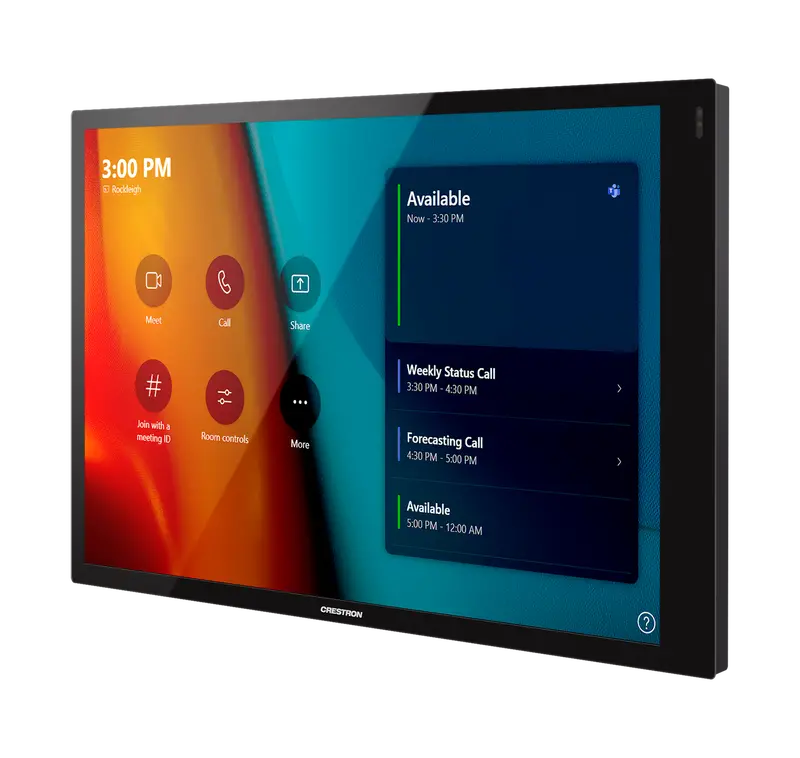 Crestron Flex Uc-C100-T-Wm – Microsoft Teams Rooms Video Conferencing Kit With Wall-Mounted Control 1