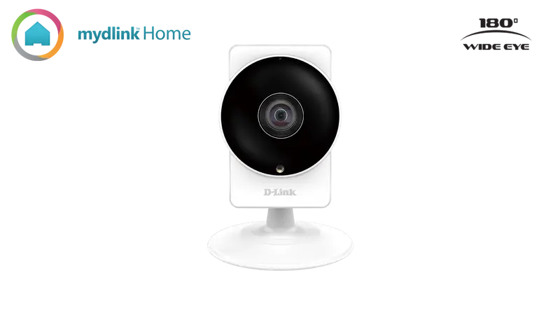 D-Link Dcs-8200Lh Mydlink Panoramic Hd Home Camera – 180° Field Of View, Night Vision 1