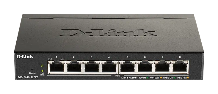 D-Link Dgs-1100-05V2/B – 5-Port Gigabit Smart Managed Switch 1