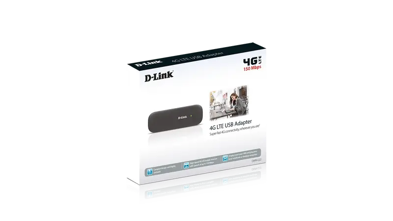 D-Link Dwm-222 – 4G Lte Usb Adapter For Reliable Cellular Connectivity 1