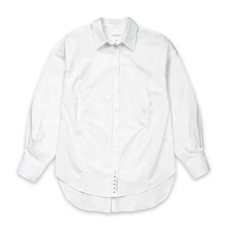 Dagmar White Heart-Embellished Shirt 1