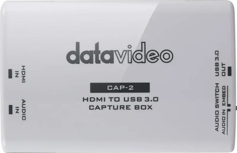 Datavideo Cap-2 Hdmi To Usb 3.0 Video Capture Box 1